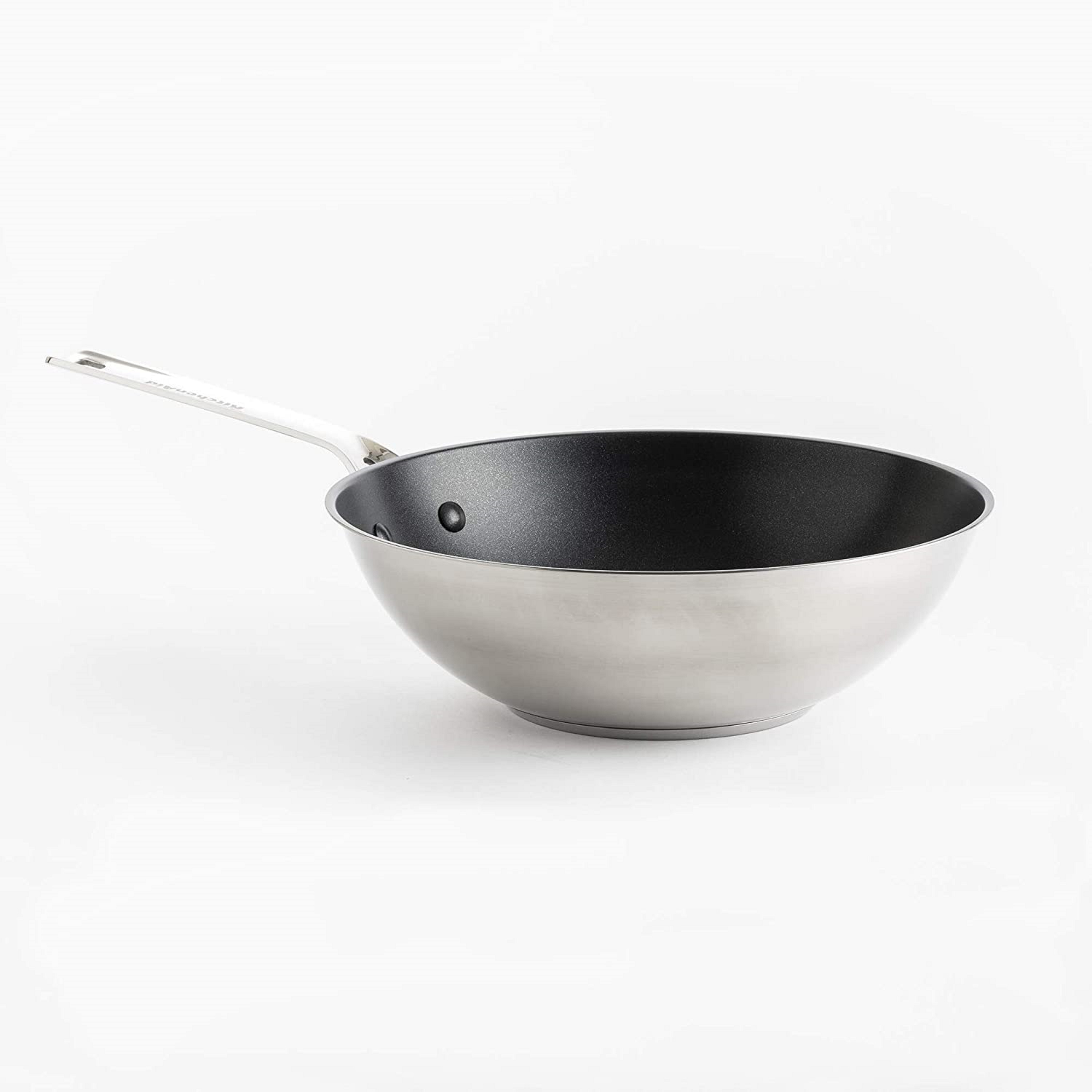 KitchenAid Edelstahl-Wok 28 cm